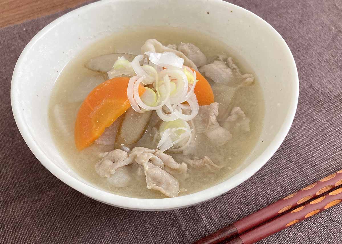 笠原将弘さん「王道の豚汁」