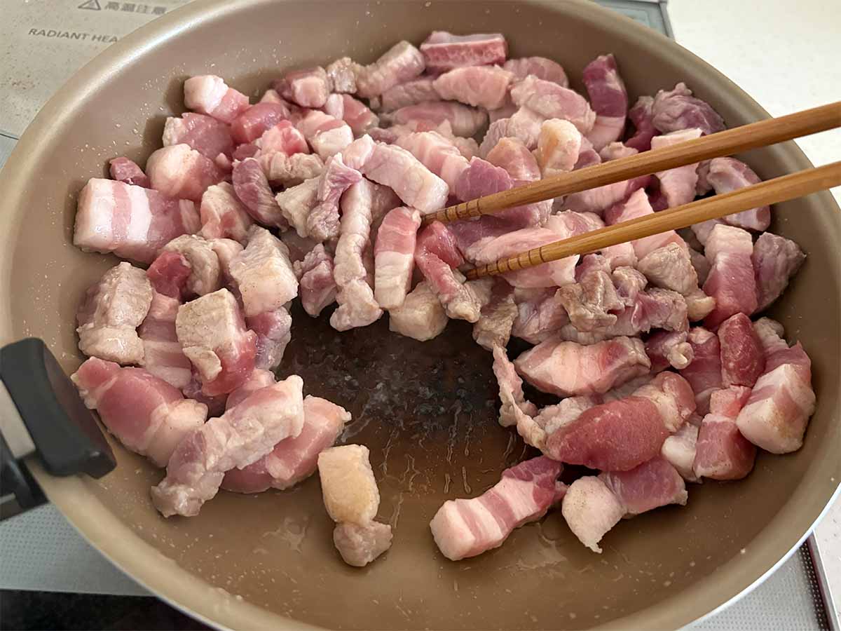 【メンズレシピ】時短ルーロー飯