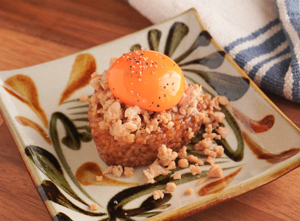 【メンズレシピ】そぼろ焼きおにぎり