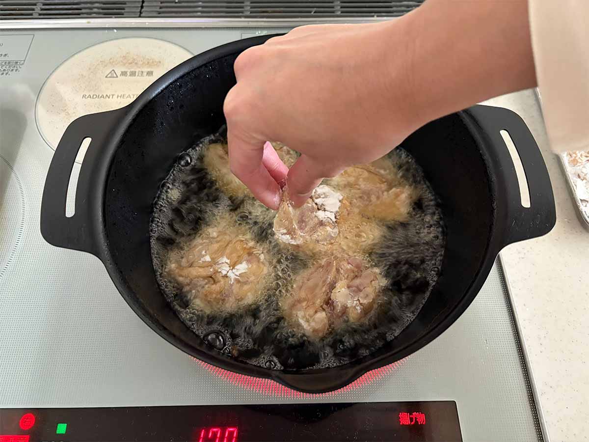 笠原将弘さん「最高の唐揚げ」