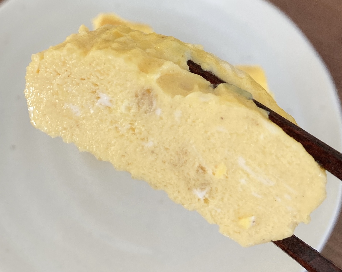 ダイソー「レンジで簡単だし巻きたまご」