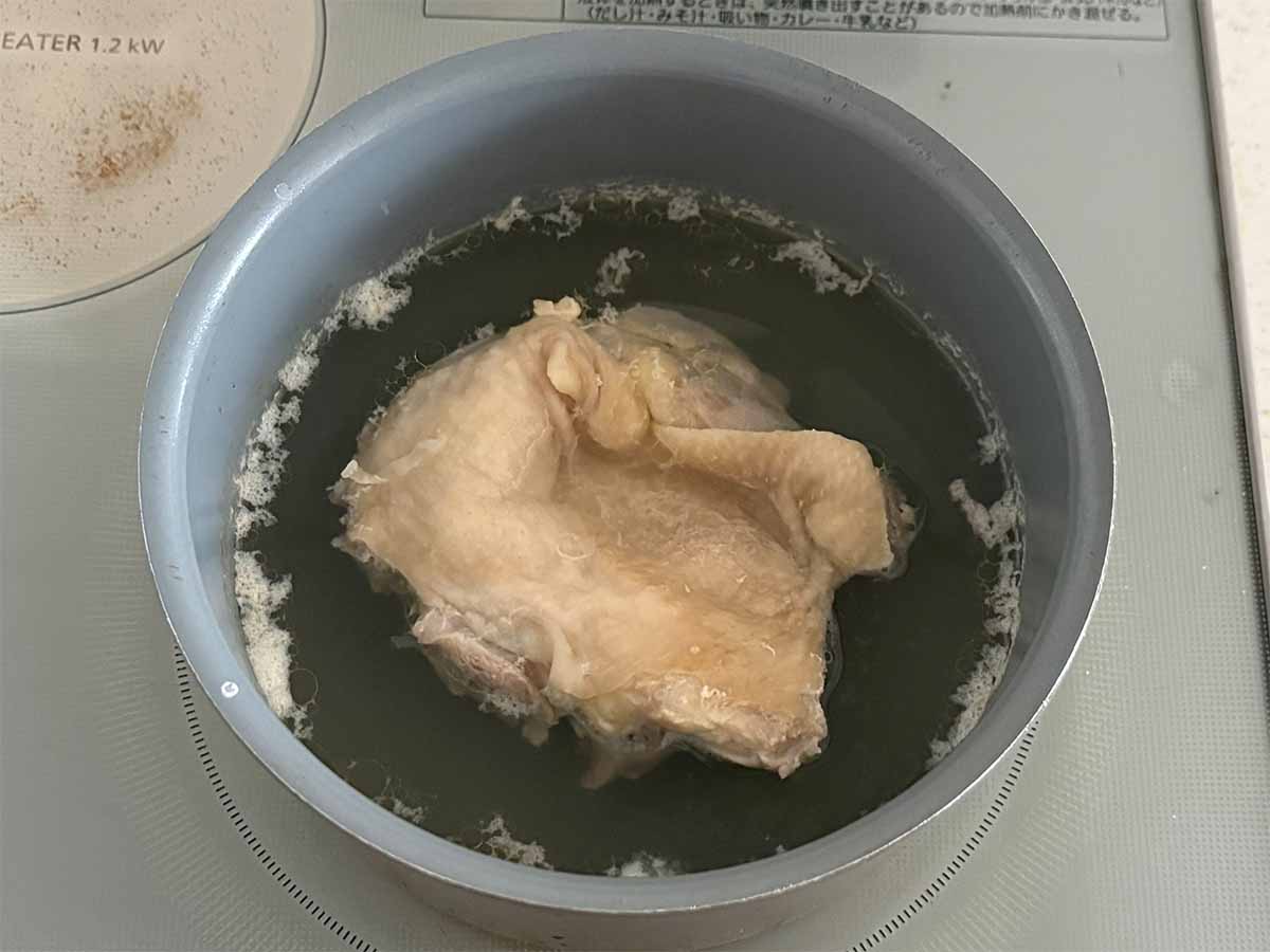 笠原将弘さん「ゆで鶏のみそ漬け焼き」