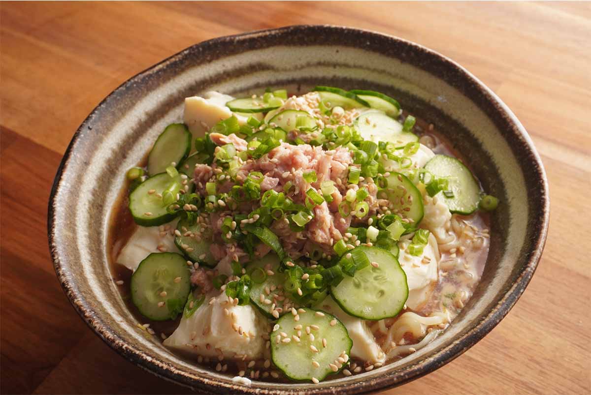 笠原将弘さん「冷や汁風みそラーメン」