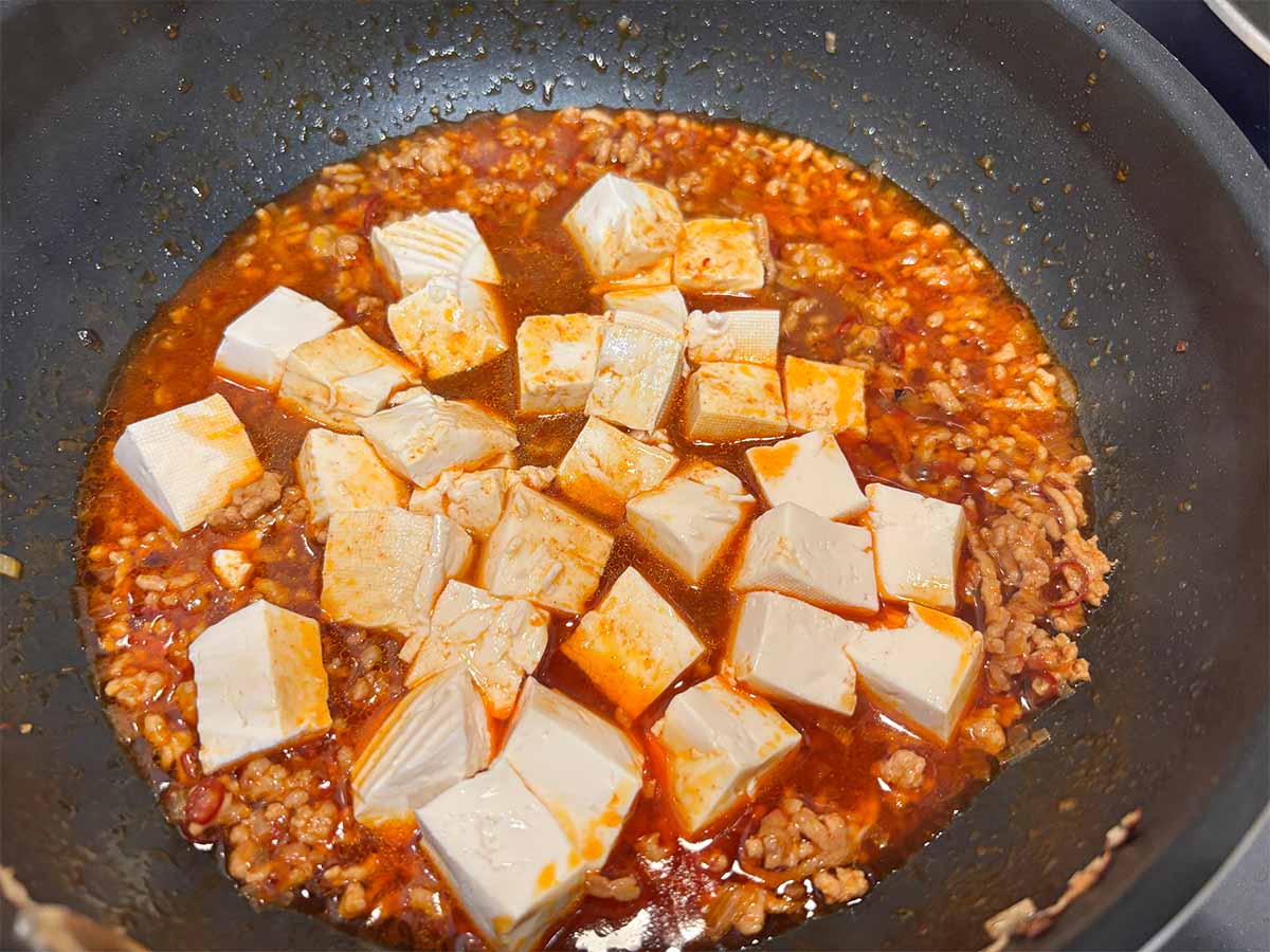 【メンズレシピ】四川風麻婆豆腐