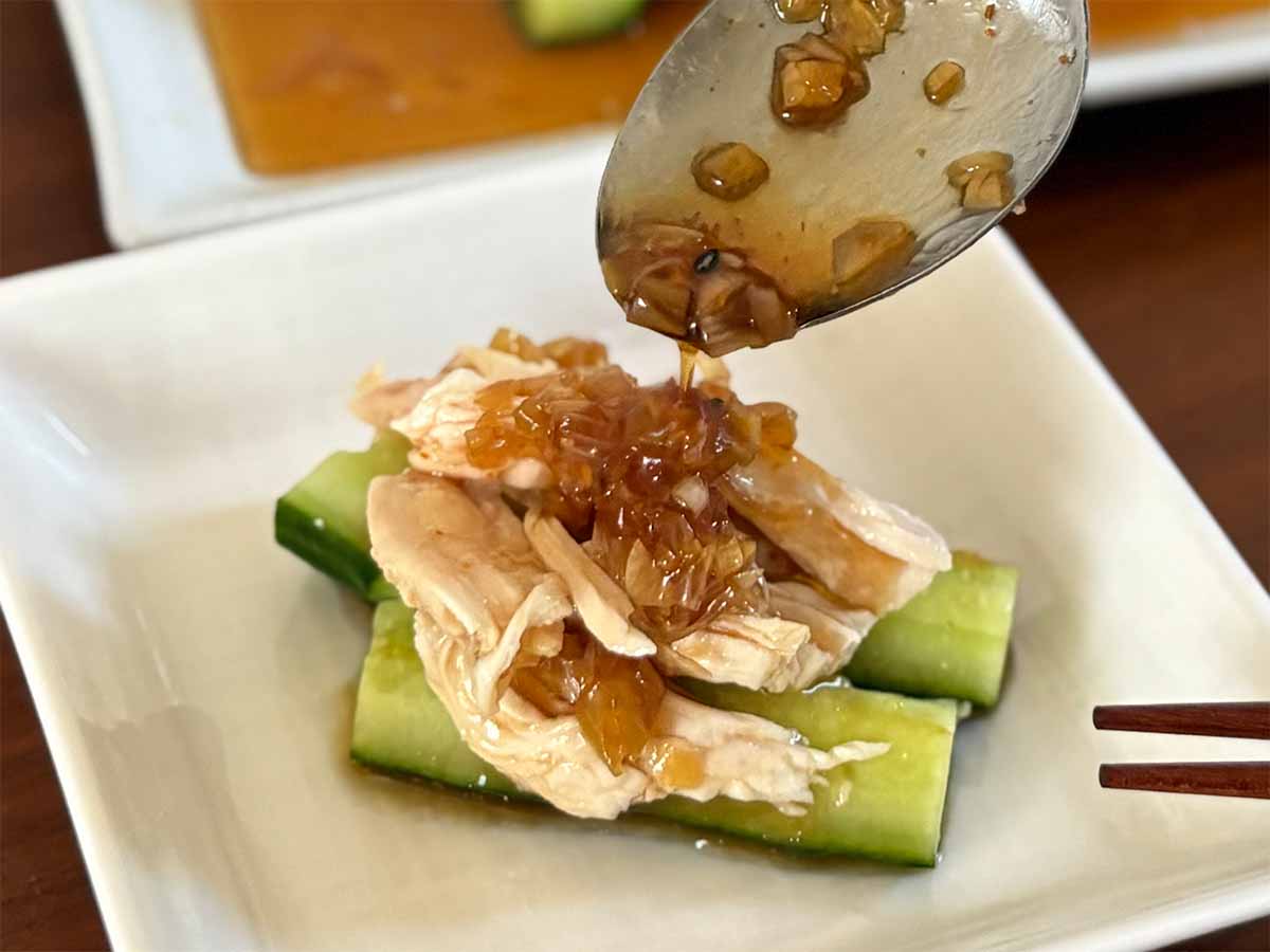 栗原はるみさん「よだれ鶏」