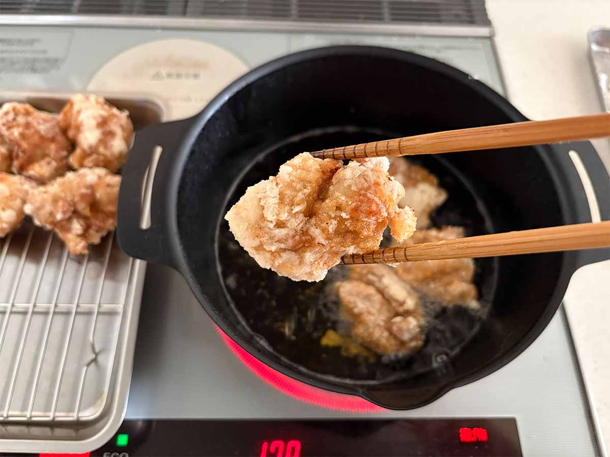 笠原将弘さん「最高の唐揚げ」