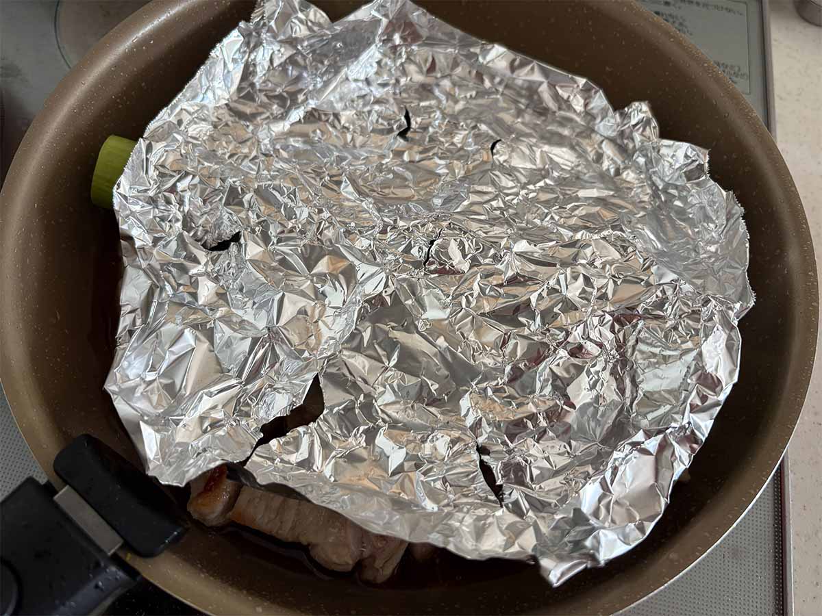 【メンズレシピ】フライパンで作る豚の角煮