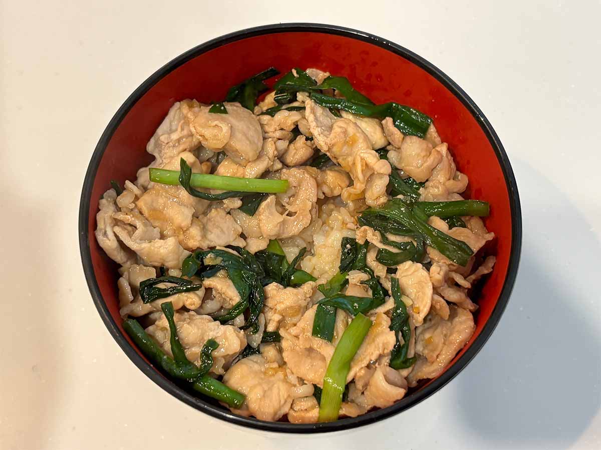【メンズレシピ】スタミナ丼