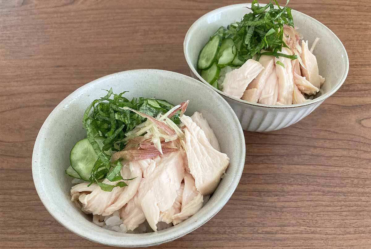 大原千鶴さん「鶏むね肉の冷や汁」