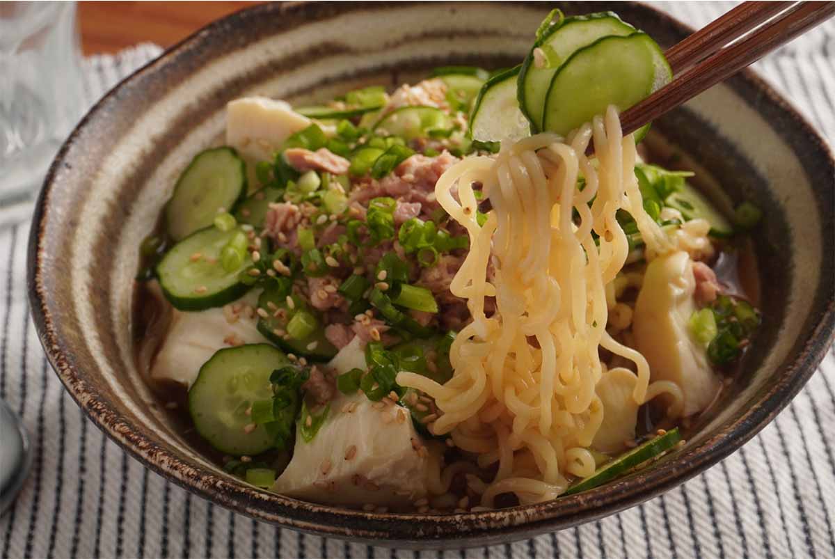 笠原将弘さん「冷や汁風みそラーメン」