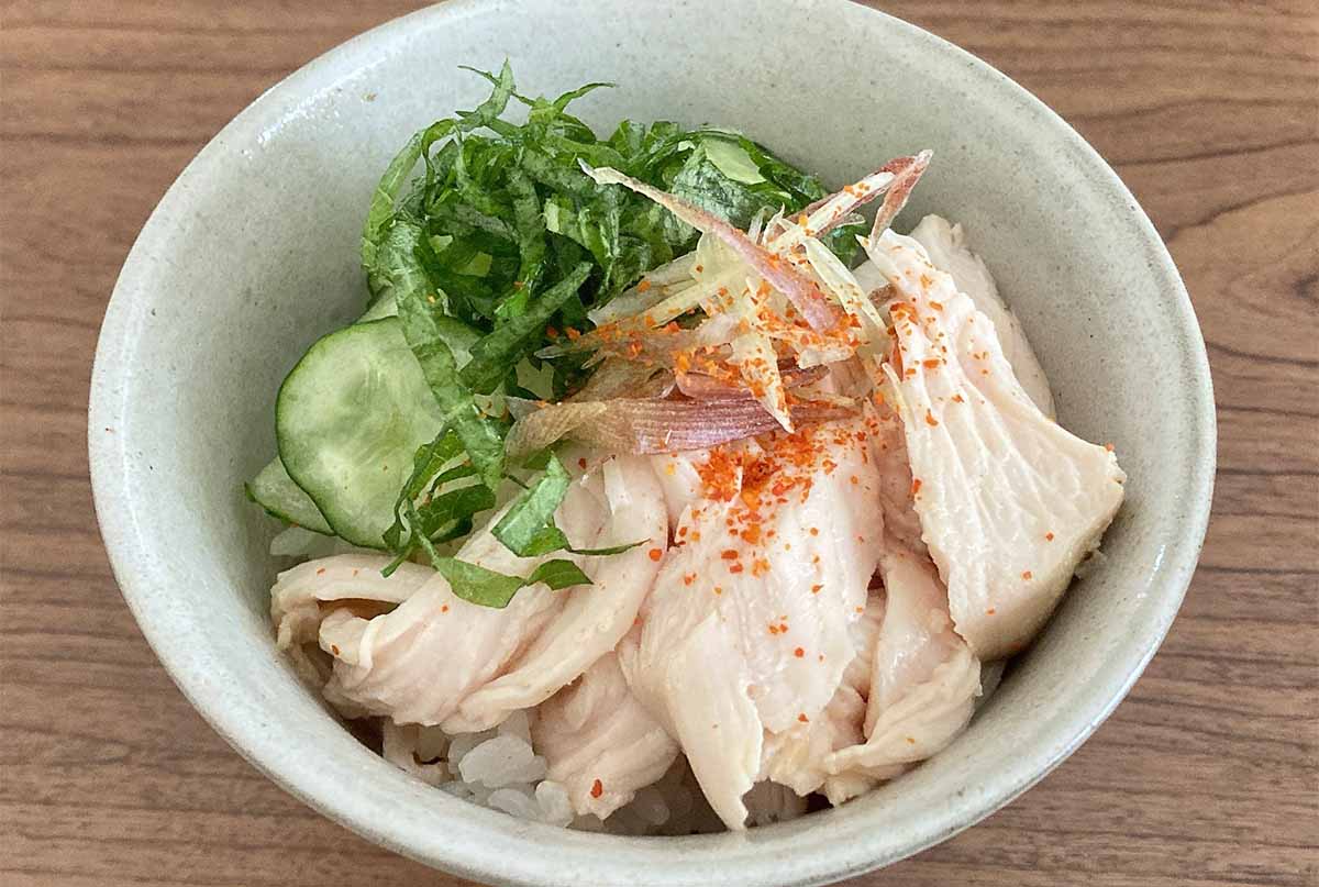 大原千鶴さん「鶏むね肉の冷や汁」