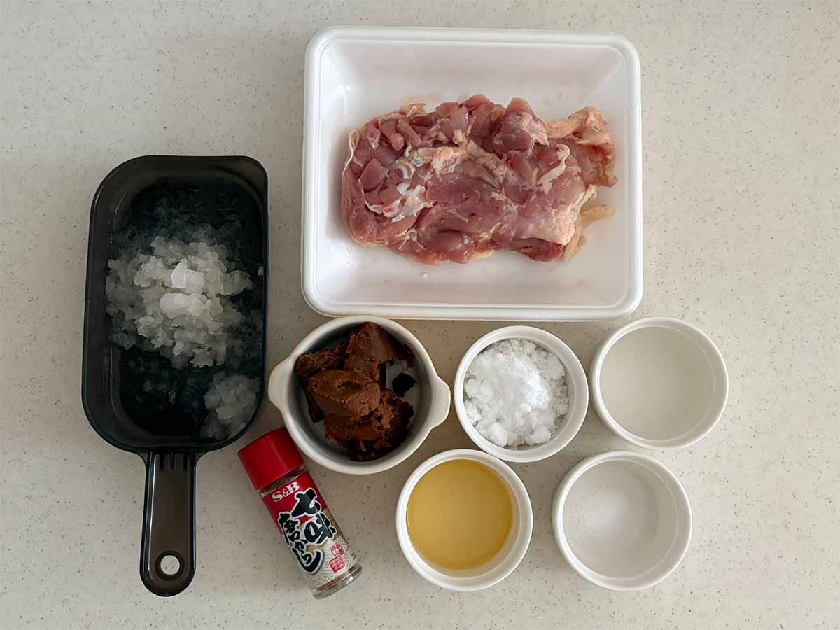 笠原将弘さん「ゆで鶏のみそ漬け焼き」