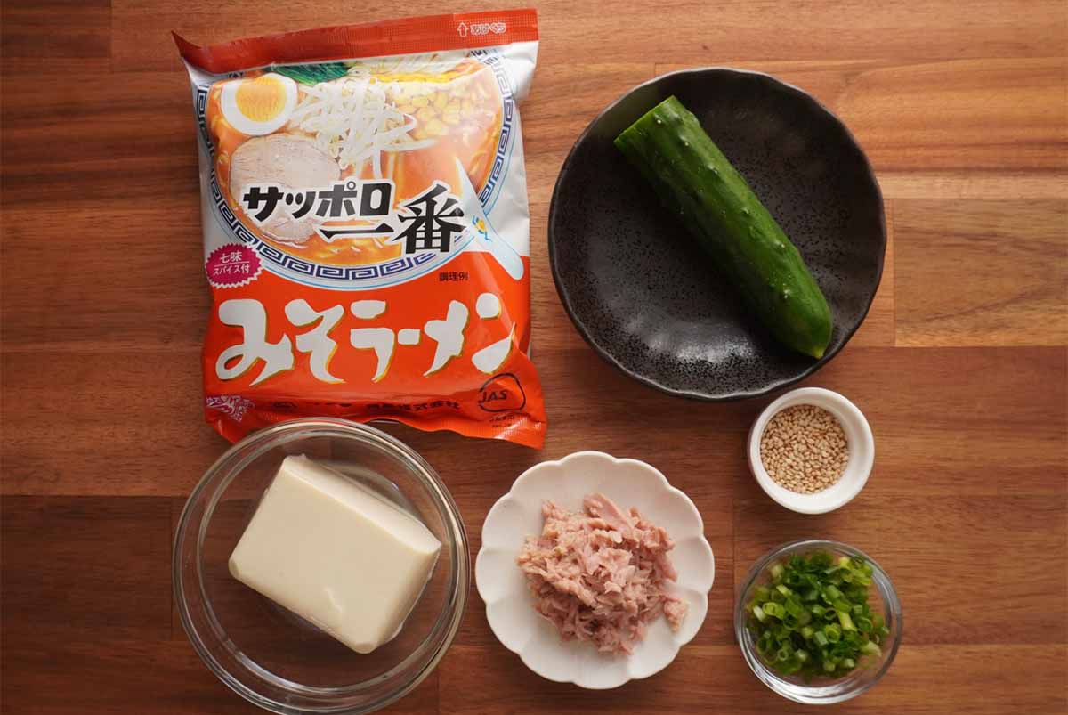 笠原将弘さん「冷や汁風みそラーメン」