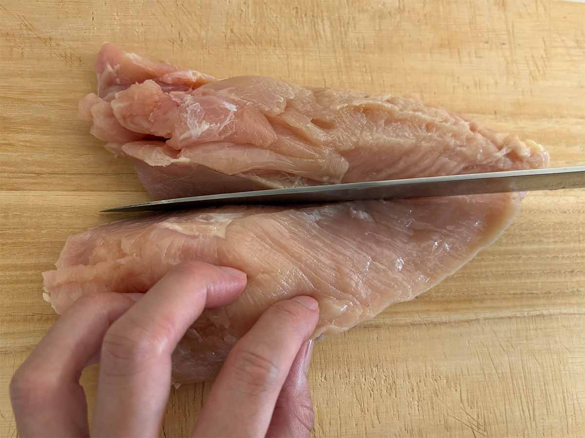 【メンズレシピ】鶏むね肉の味噌カツ煮