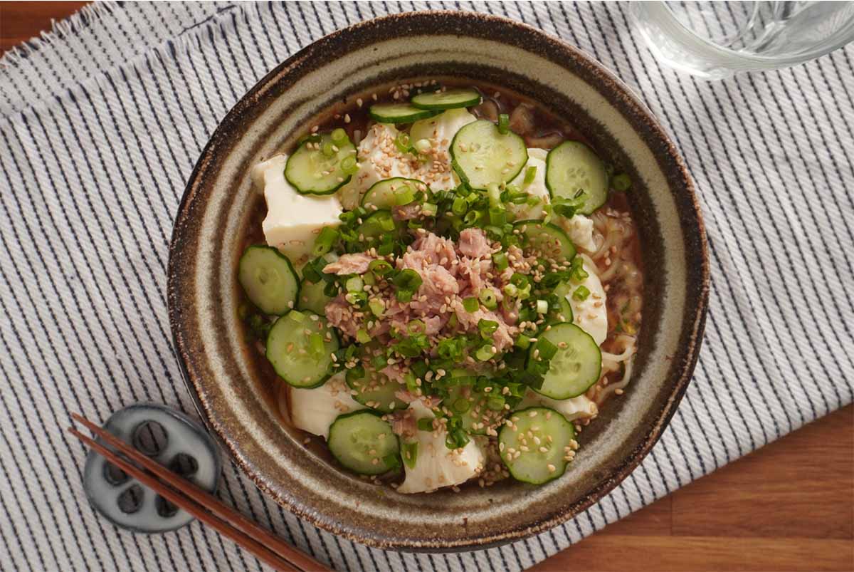 笠原将弘さん「冷や汁風みそラーメン」