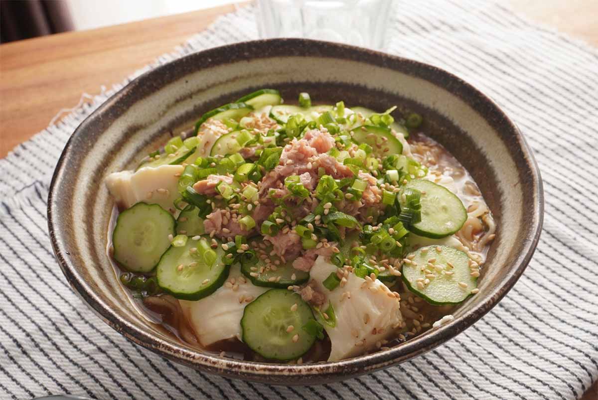 笠原将弘さん「冷や汁風みそラーメン」