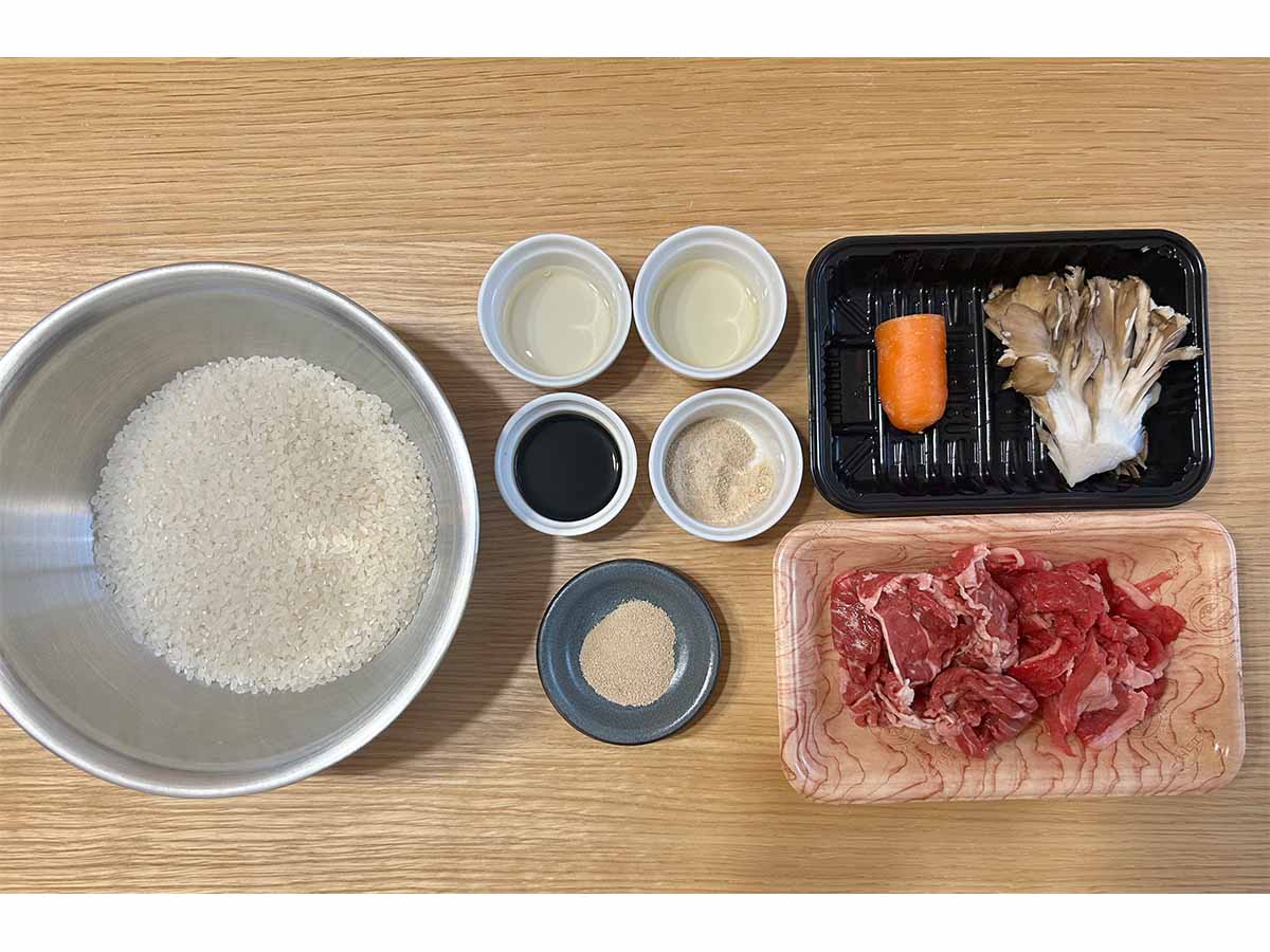 【メンズレシピ】牛肉しぐれの釜炊き込みご飯