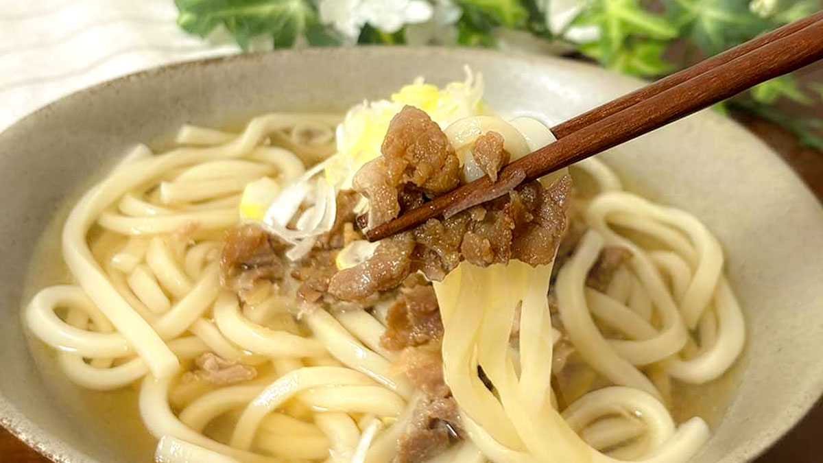 タサン志麻さん「肉うどん」
