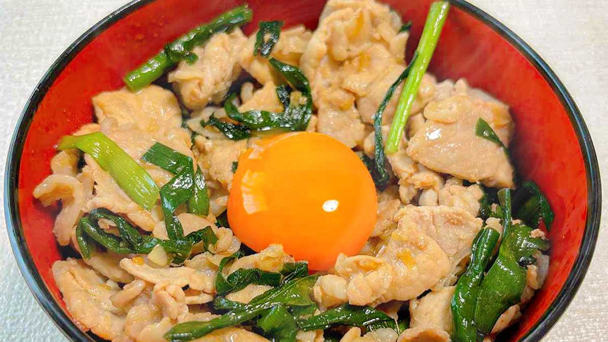 今日は自分を甘やかせたい！【圧倒的な超スタミナ豚丼】サクッと作る背徳ご飯