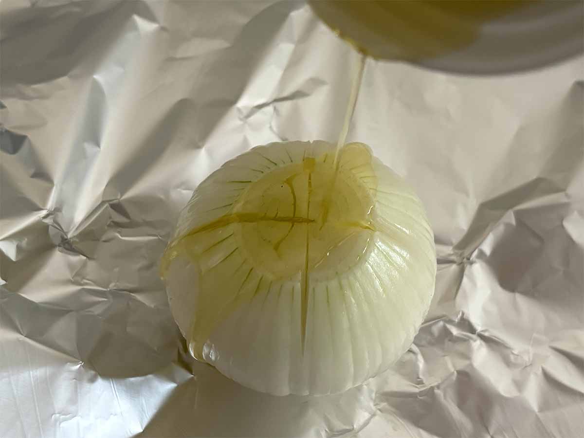【メンズレシピ】厚切りベーコンと玉ねぎのグリル