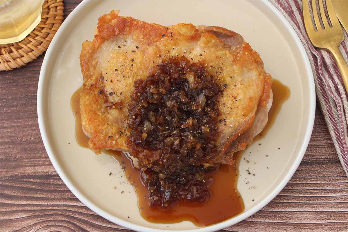 コウケンテツさん「カリカリチキンステーキ」