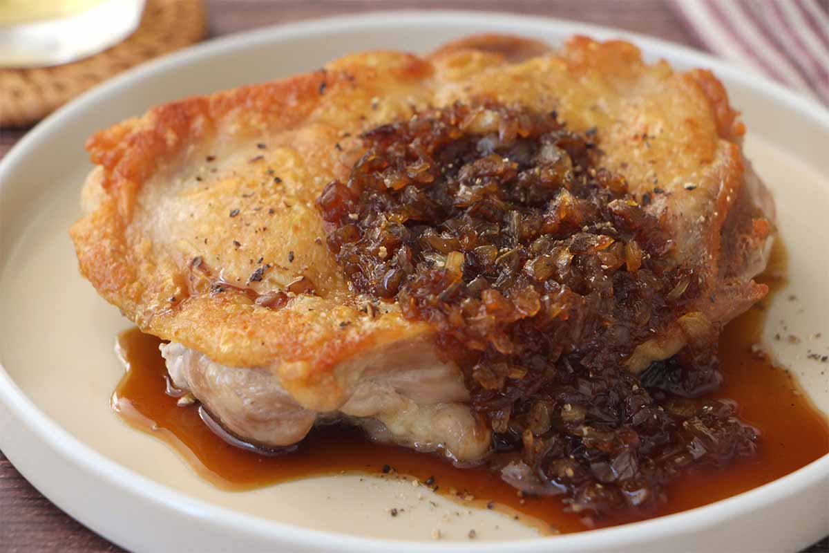 コウケンテツさん「カリカリチキンステーキ」