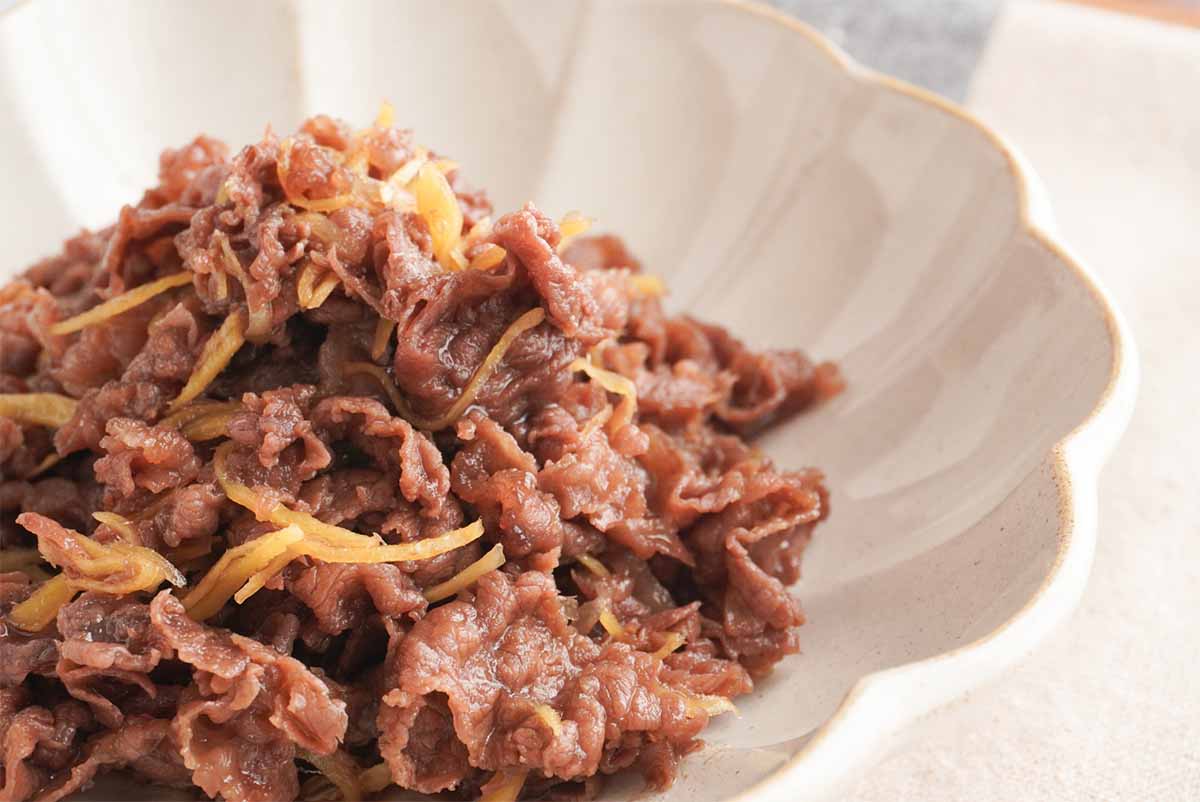 笠原将弘さん「牛肉のしぐれ煮」