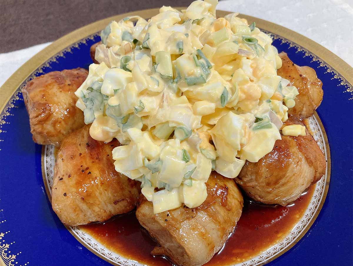 タサン志麻さん「厚揚げの照り焼き 薬味タルタル添え」