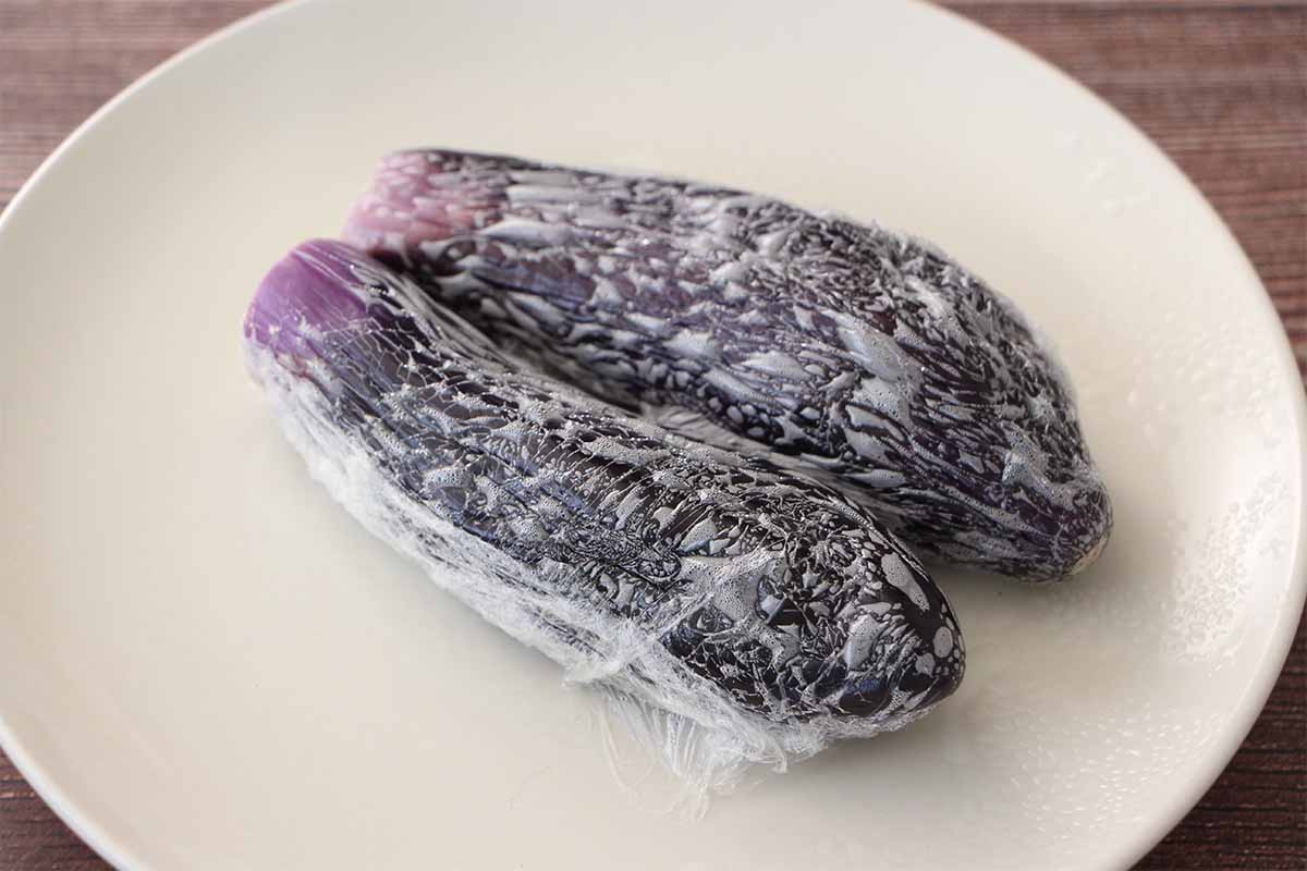 レンジでやみつきよだれナス