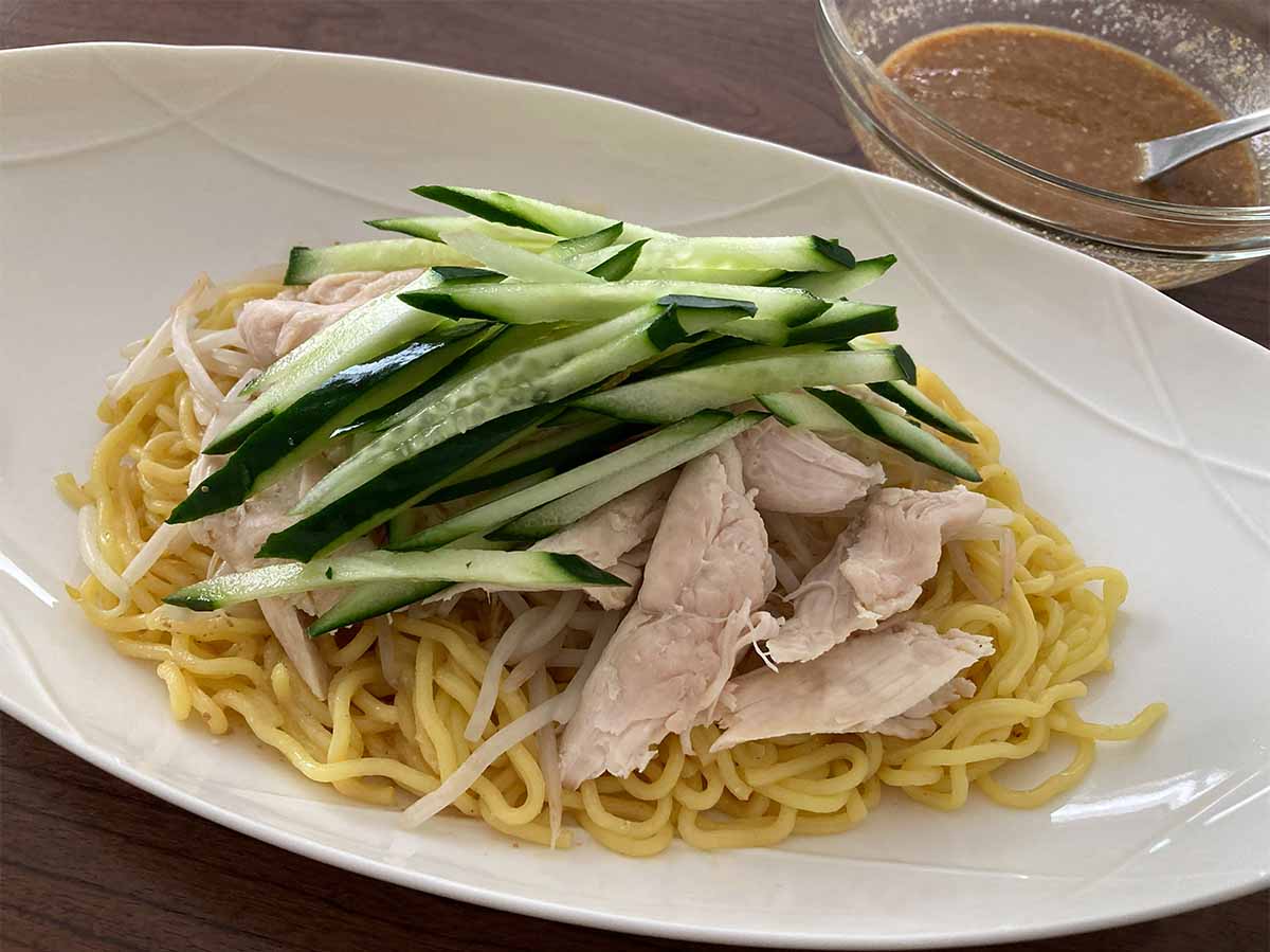 タサン志麻さん「バンバンジー風冷やし中華」