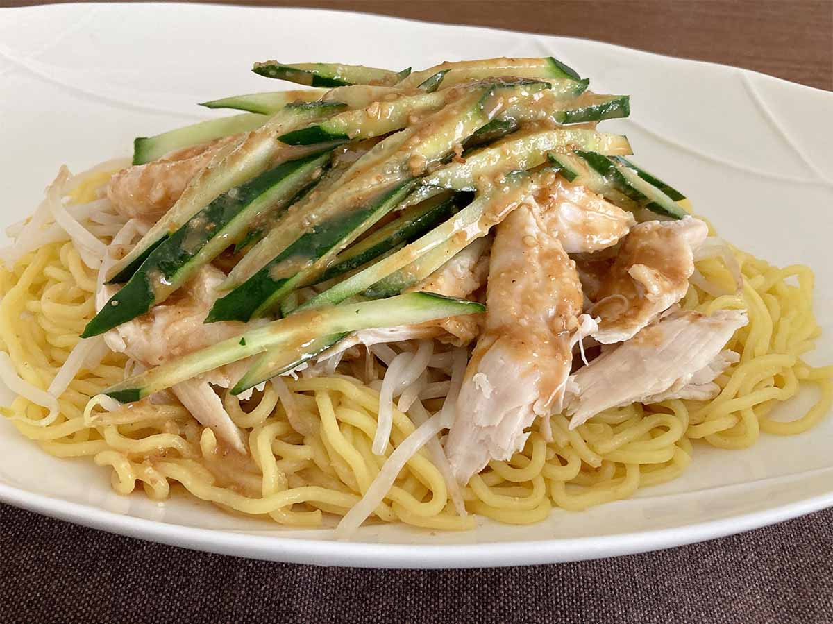 タサン志麻さん「バンバンジー風冷やし中華」
