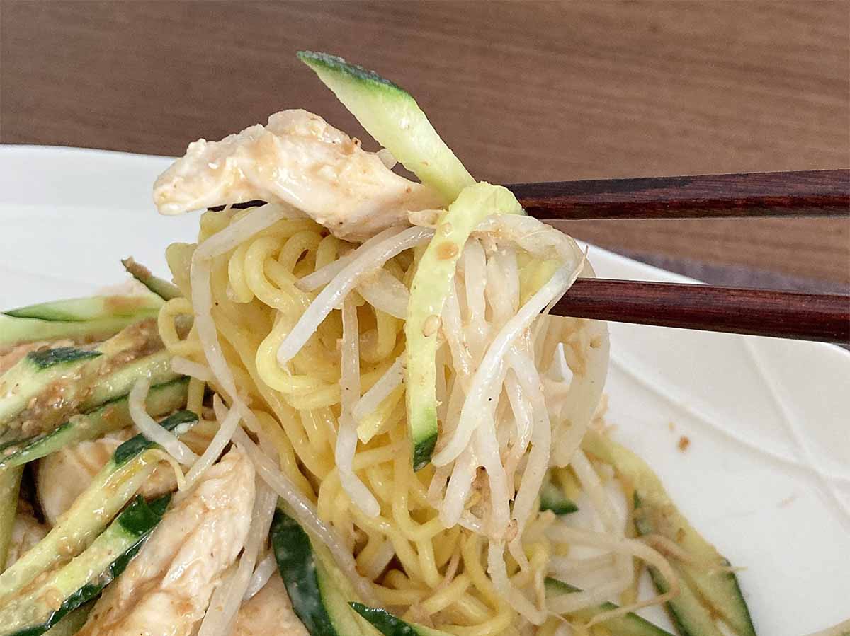 タサン志麻さん「バンバンジー風冷やし中華」
