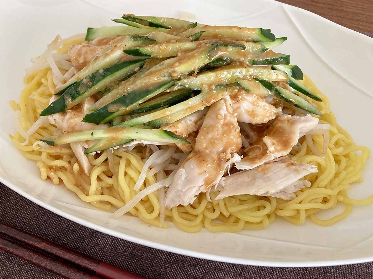 タサン志麻さん「バンバンジー風冷やし中華」