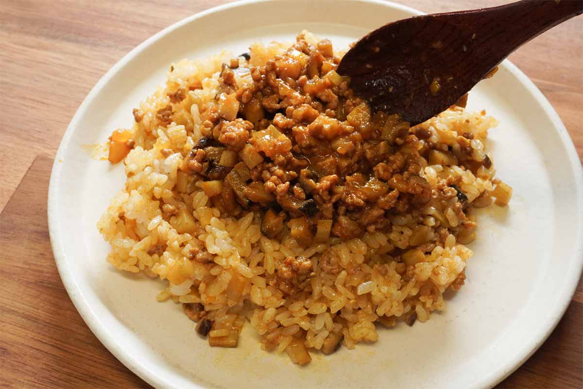 笠原将弘さん「和風ドライカレー」