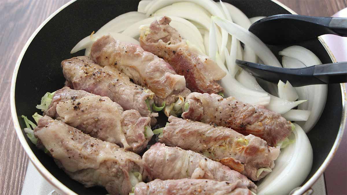 タサン志麻さん「肉巻きしょうが焼き」