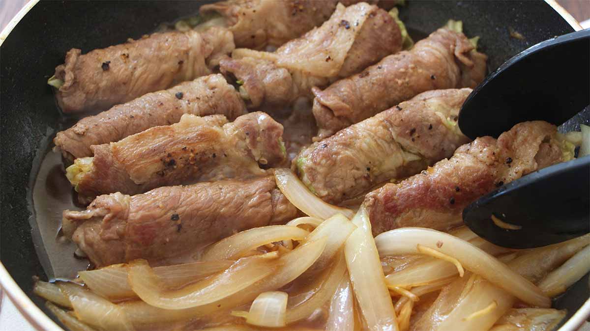 タサン志麻さん「肉巻きしょうが焼き」