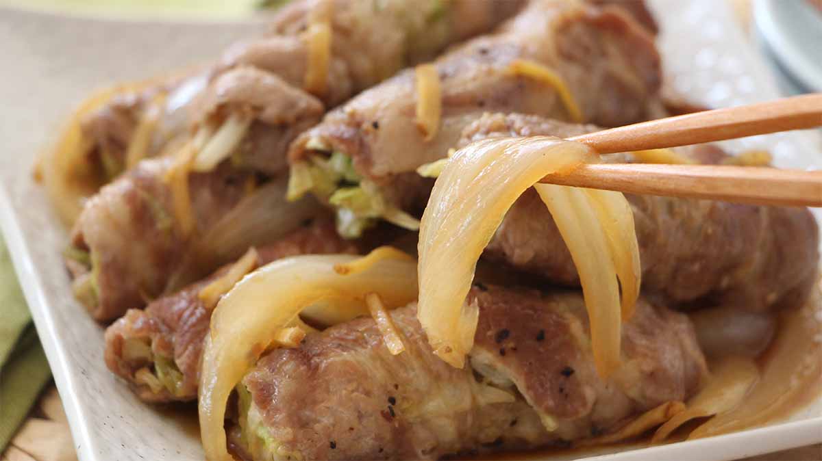 タサン志麻さん「肉巻きしょうが焼き」