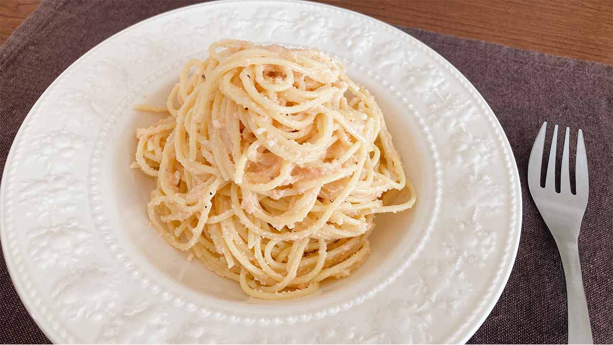 タサン志麻さん「冷製明太子パスタ」