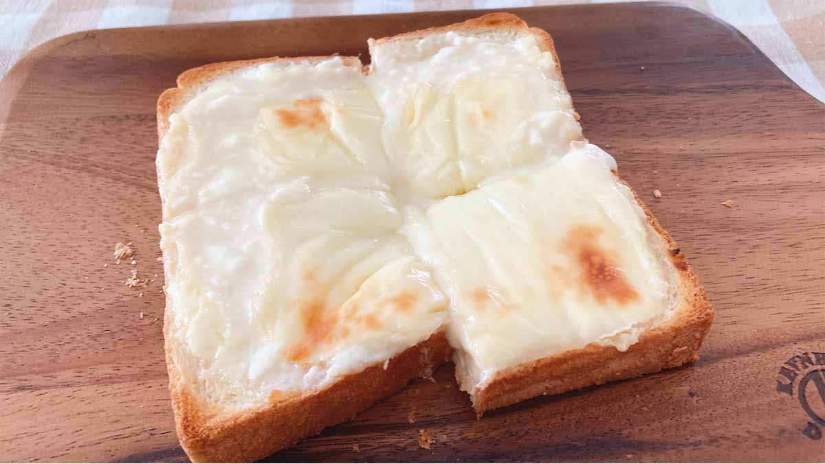 タサン志麻さん「チーズケーキ風トースト」