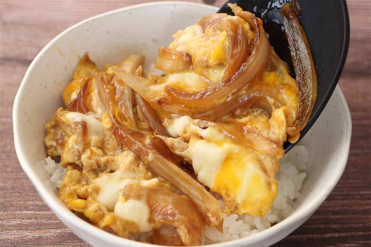 肉なし親子丼