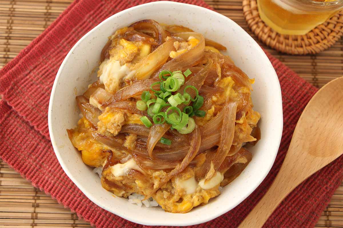 肉なし親子丼