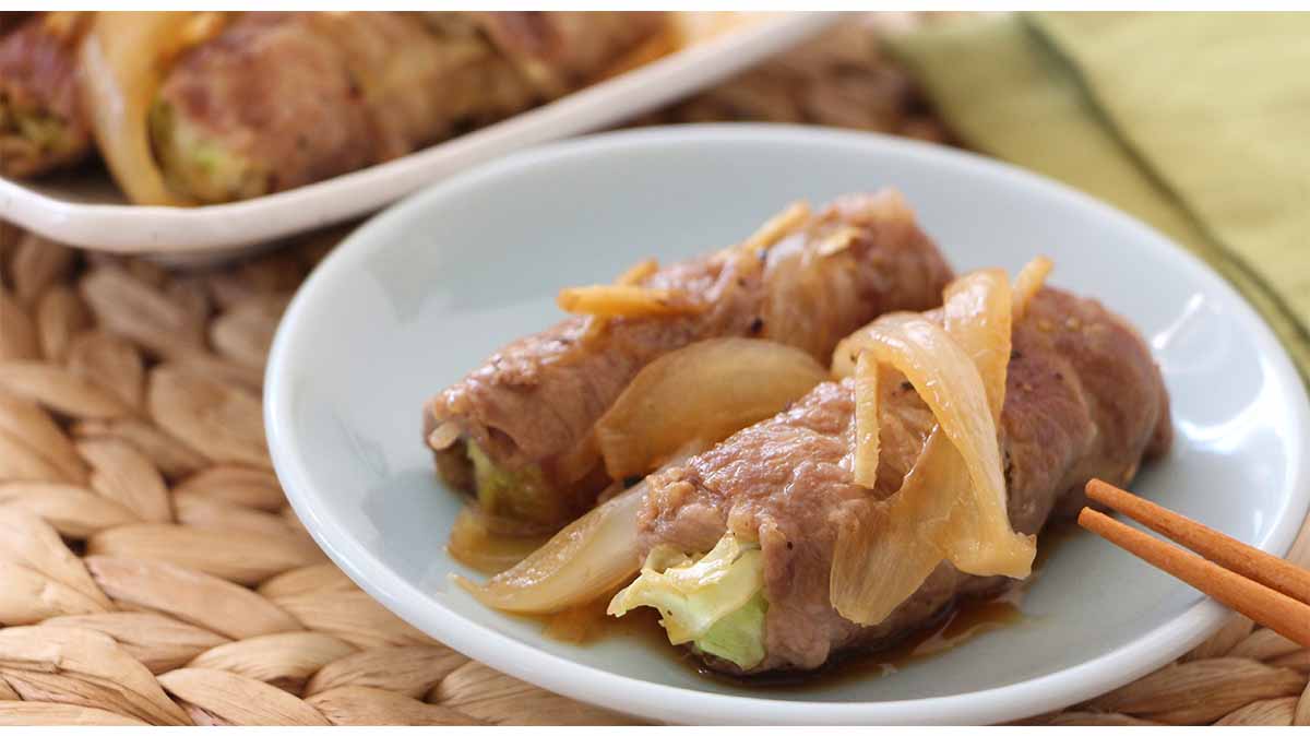 タサン志麻さん「肉巻きしょうが焼き」