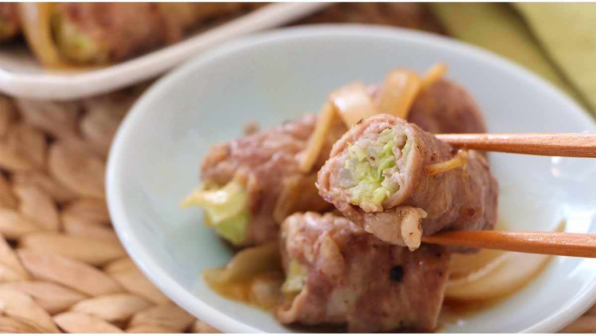タサン志麻さん「肉巻きしょうが焼き」