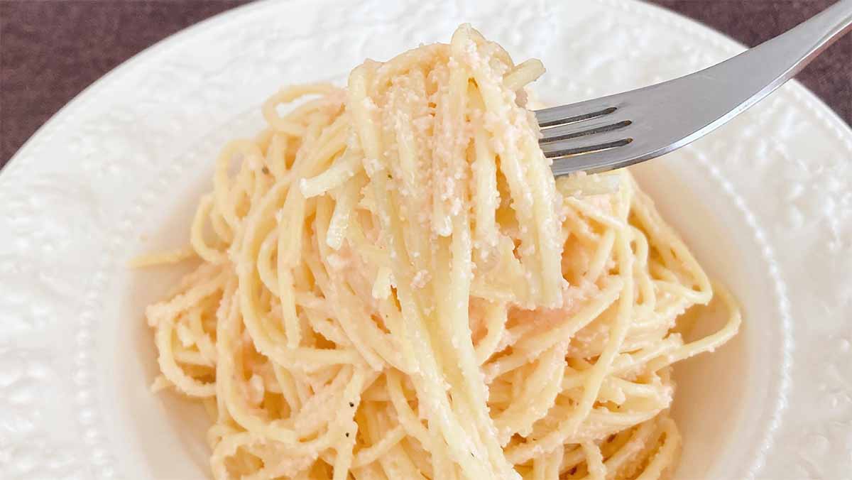 タサン志麻さん「冷製明太子パスタ」