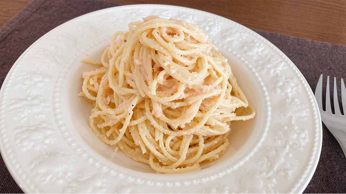 タサン志麻さん「冷製明太子パスタ」