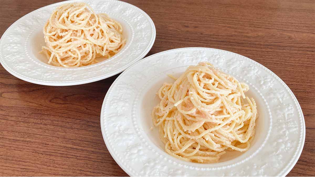 タサン志麻さん「冷製明太子パスタ」
