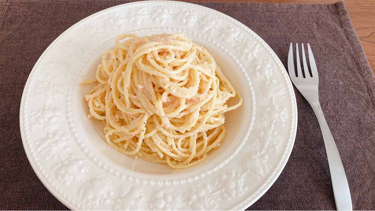 タサン志麻さん「冷製明太子パスタ」