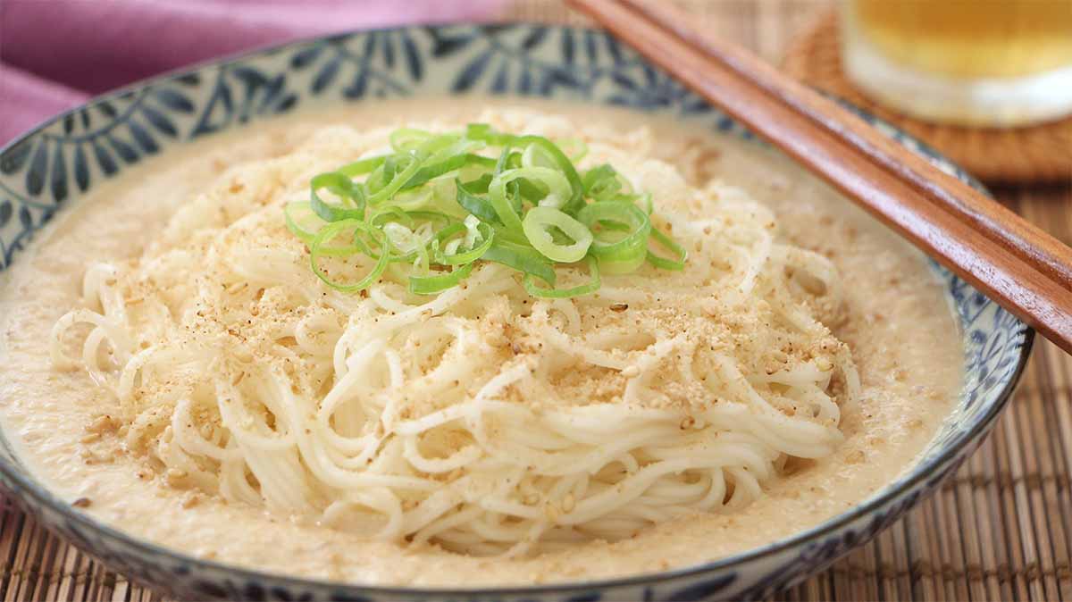 タサン志麻さん「そうめん 豆腐胡麻つゆ」