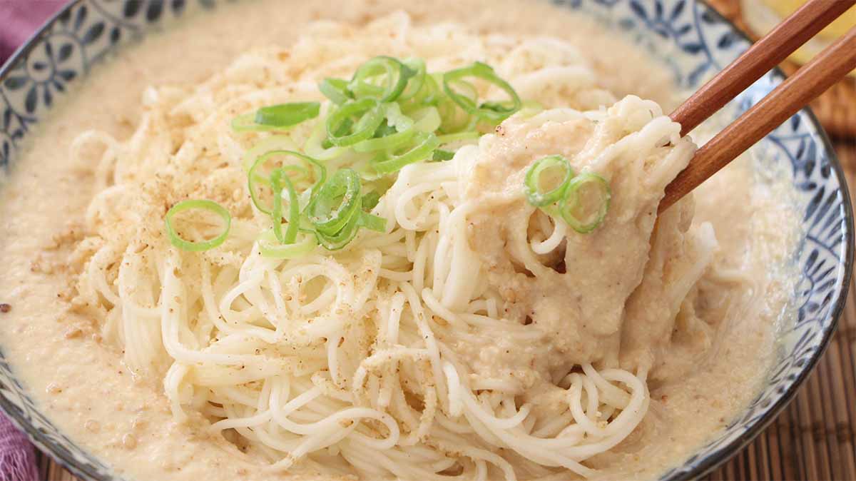 タサン志麻さん「そうめん 豆腐胡麻つゆ」