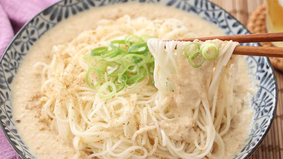 タサン志麻さん「そうめん 豆腐胡麻つゆ」